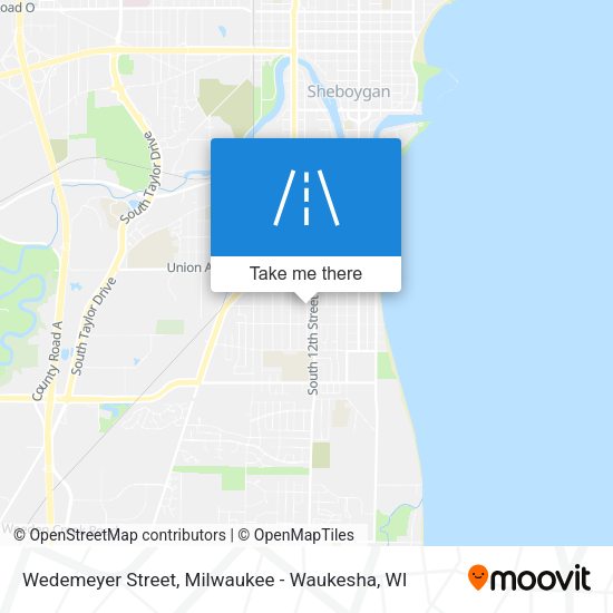 Wedemeyer Street map