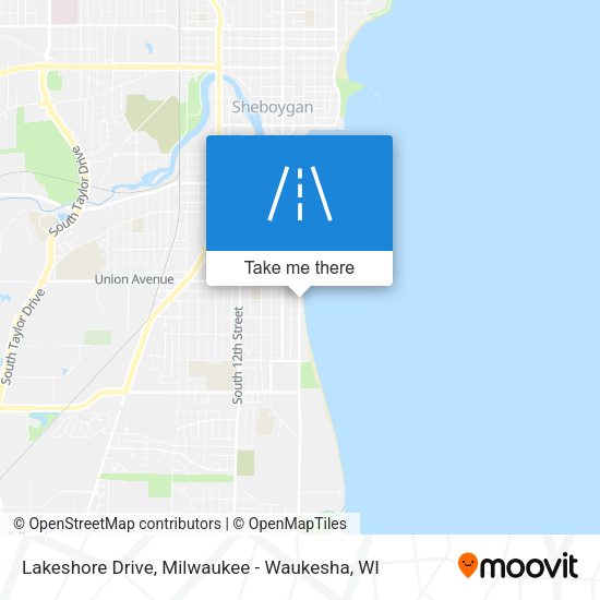 Mapa de Lakeshore Drive