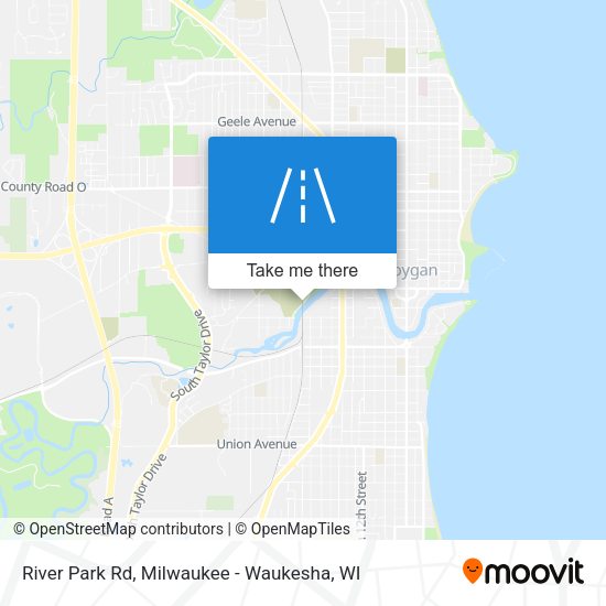 River Park Rd map