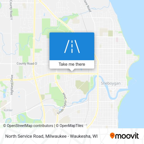 Mapa de North Service Road