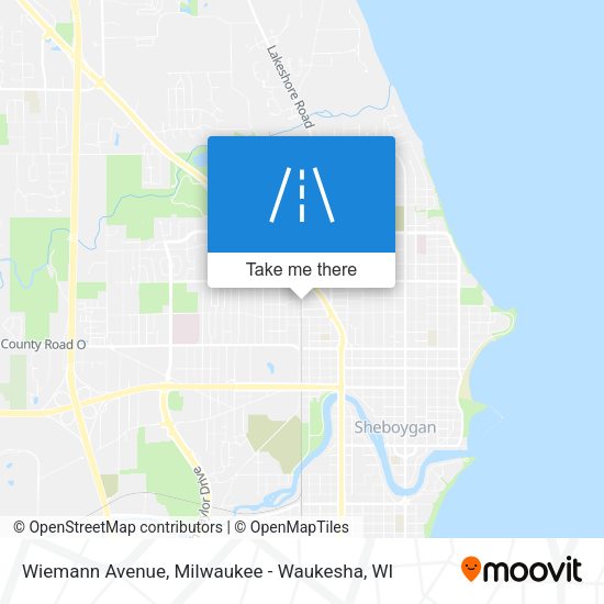 Wiemann Avenue map