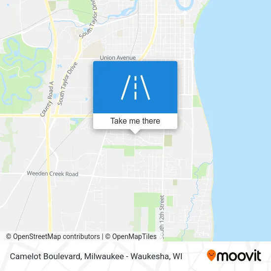 Camelot Boulevard map