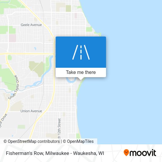 Fisherman's Row map