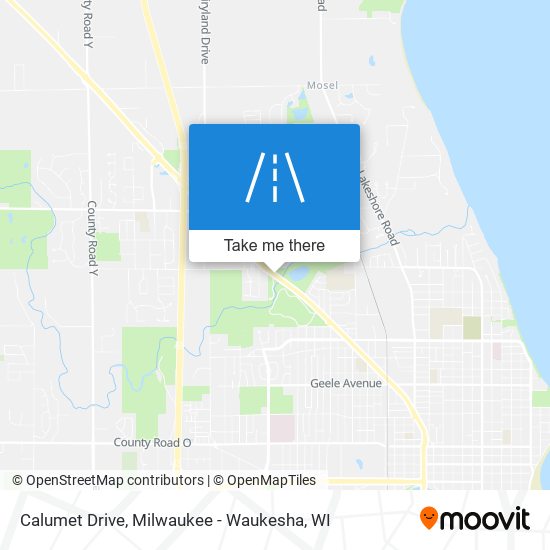 Calumet Drive map