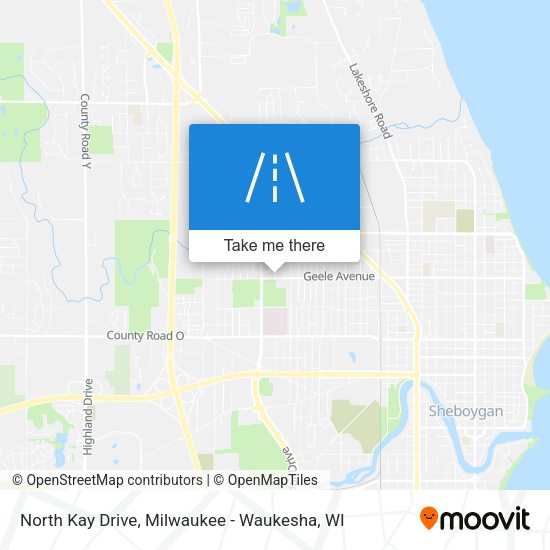 Mapa de North Kay Drive