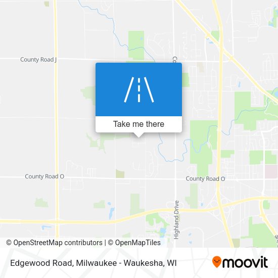 Mapa de Edgewood Road