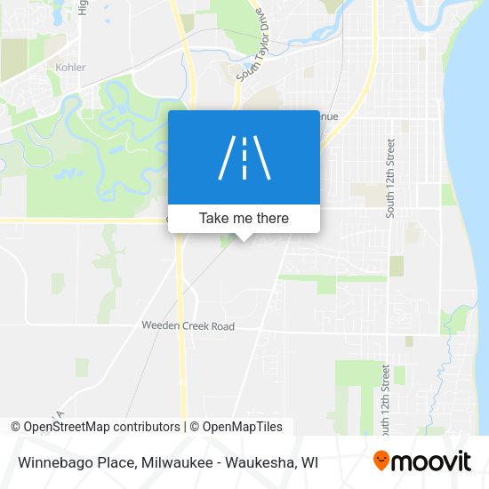 Mapa de Winnebago Place