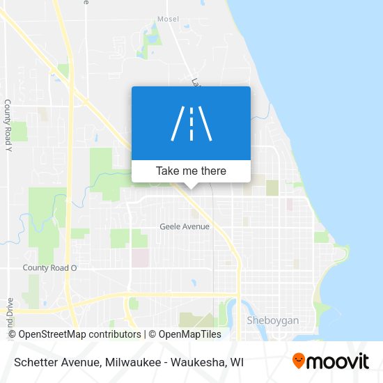 Schetter Avenue map
