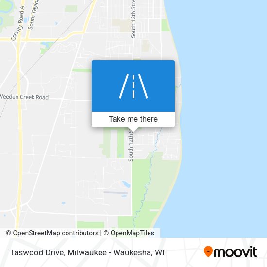 Taswood Drive map