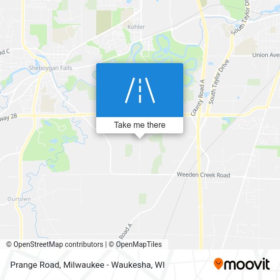 Prange Road map