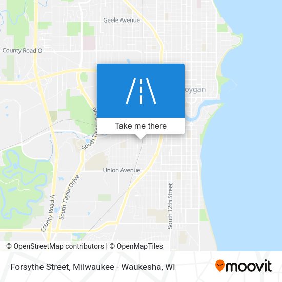 Forsythe Street map