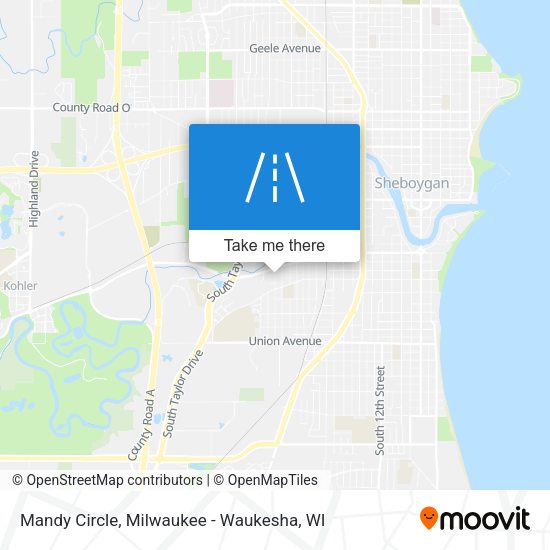 Mandy Circle map