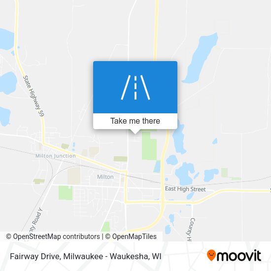 Mapa de Fairway Drive