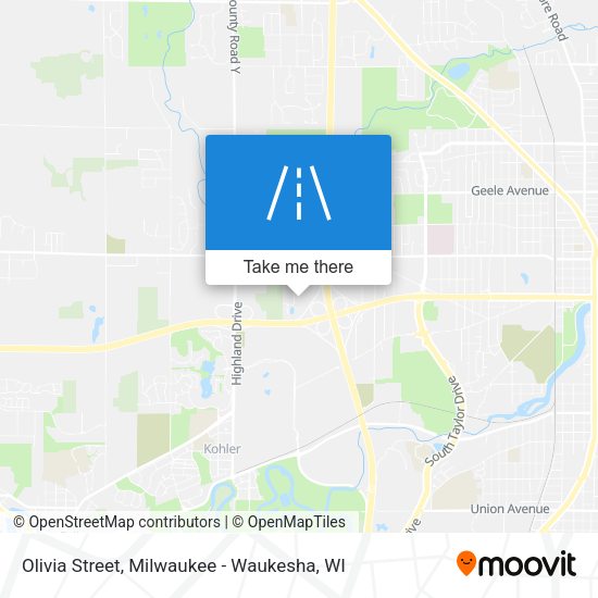 Olivia Street map