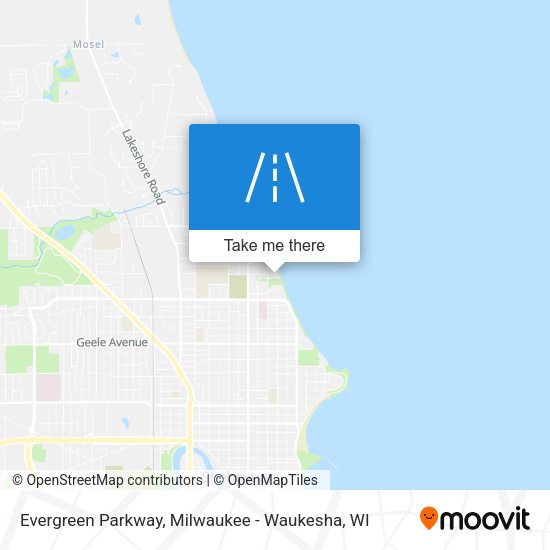 Evergreen Parkway map