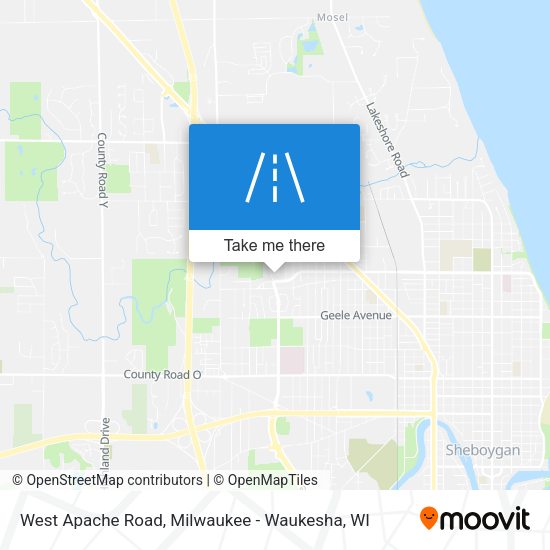 Mapa de West Apache Road