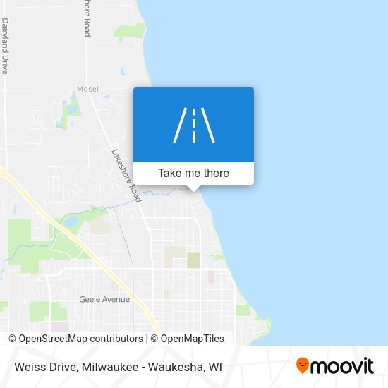 Weiss Drive map