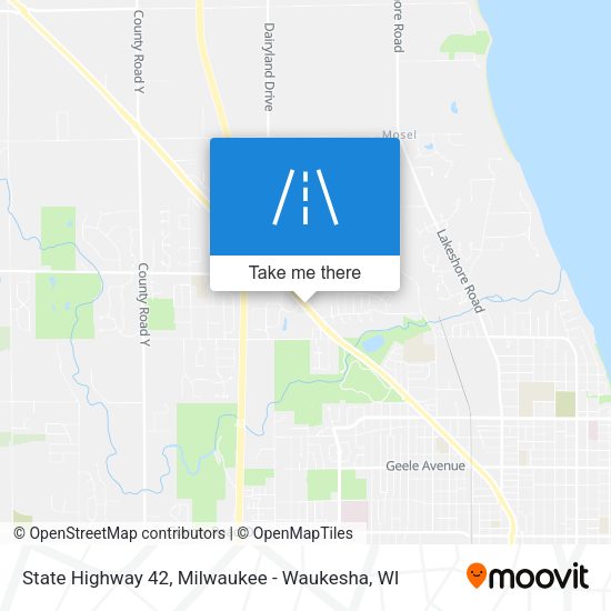 Mapa de State Highway 42