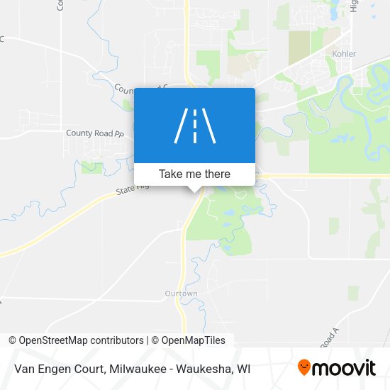 Van Engen Court map