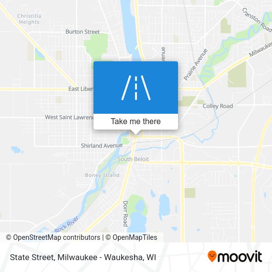State Street map