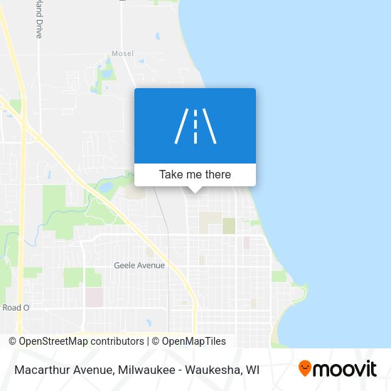 Mapa de Macarthur Avenue