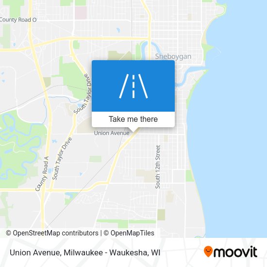 Mapa de Union Avenue