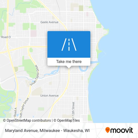 Mapa de Maryland Avenue