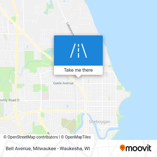 Bell Avenue map