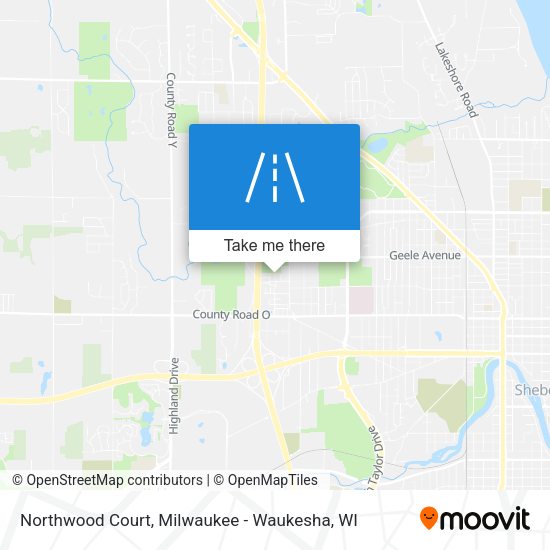 Mapa de Northwood Court