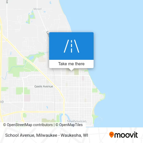 Mapa de School Avenue