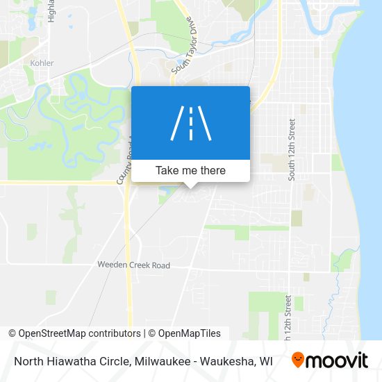 North Hiawatha Circle map