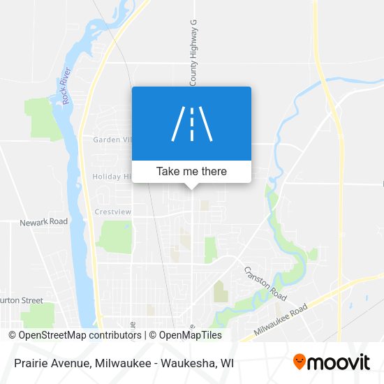 Prairie Avenue map
