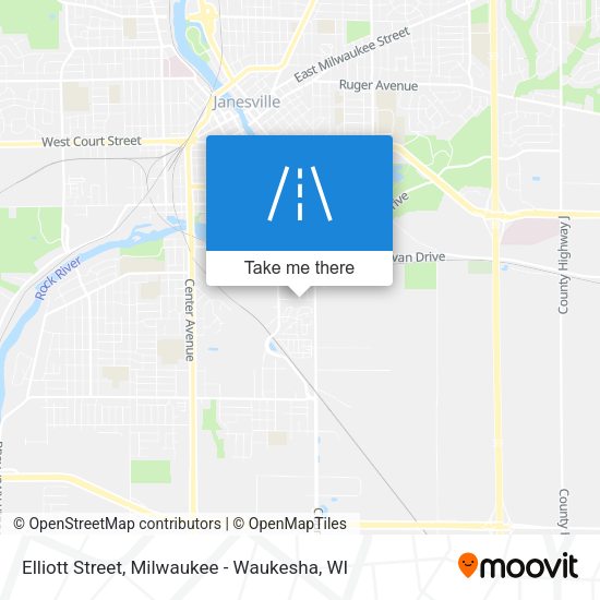 Elliott Street map