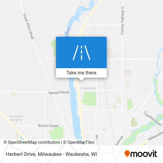 Herbert Drive map
