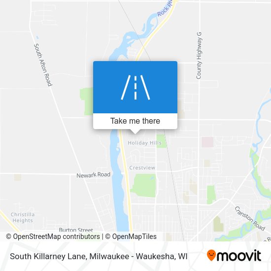 South Killarney Lane map