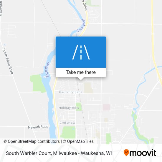 South Warbler Court map