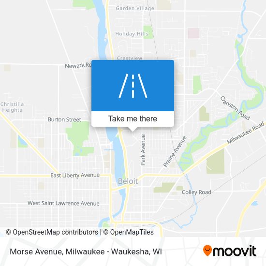 Mapa de Morse Avenue