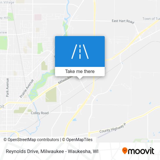 Mapa de Reynolds Drive