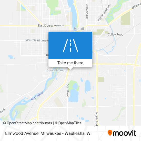 Elmwood Avenue map