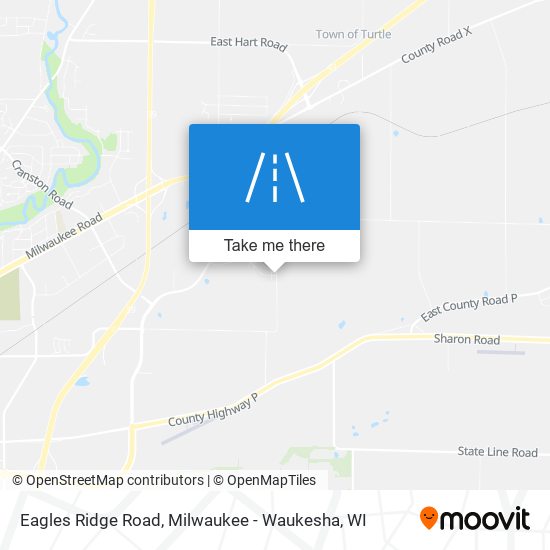 Mapa de Eagles Ridge Road