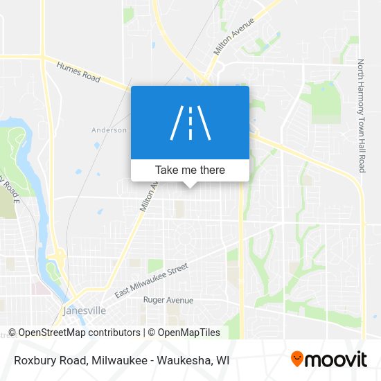 Mapa de Roxbury Road