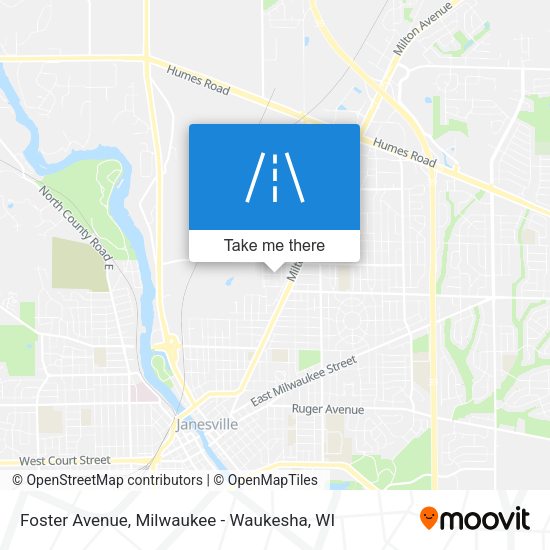 Mapa de Foster Avenue