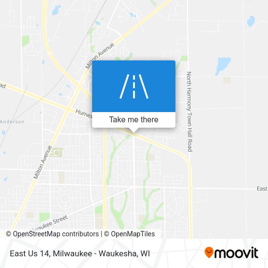 East Us 14 map