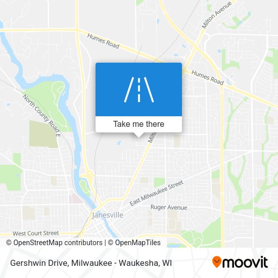 Mapa de Gershwin Drive