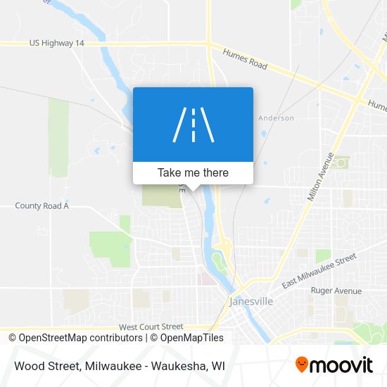 Wood Street map