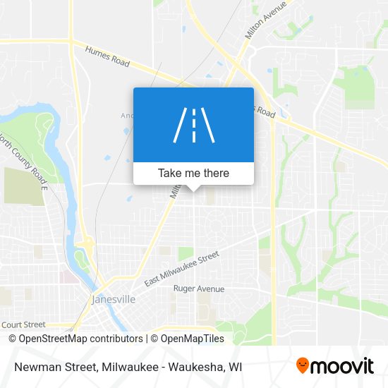 Mapa de Newman Street