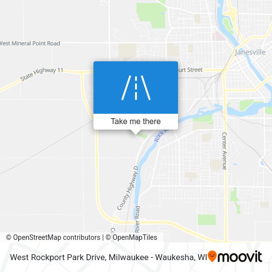 West Rockport Park Drive map