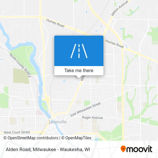Alden Road map