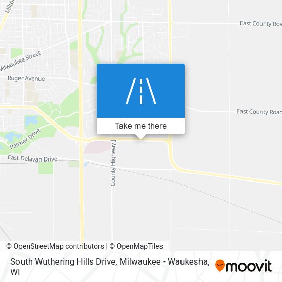 South Wuthering Hills Drive map