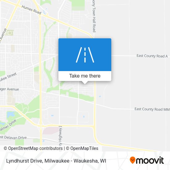 Lyndhurst Drive map